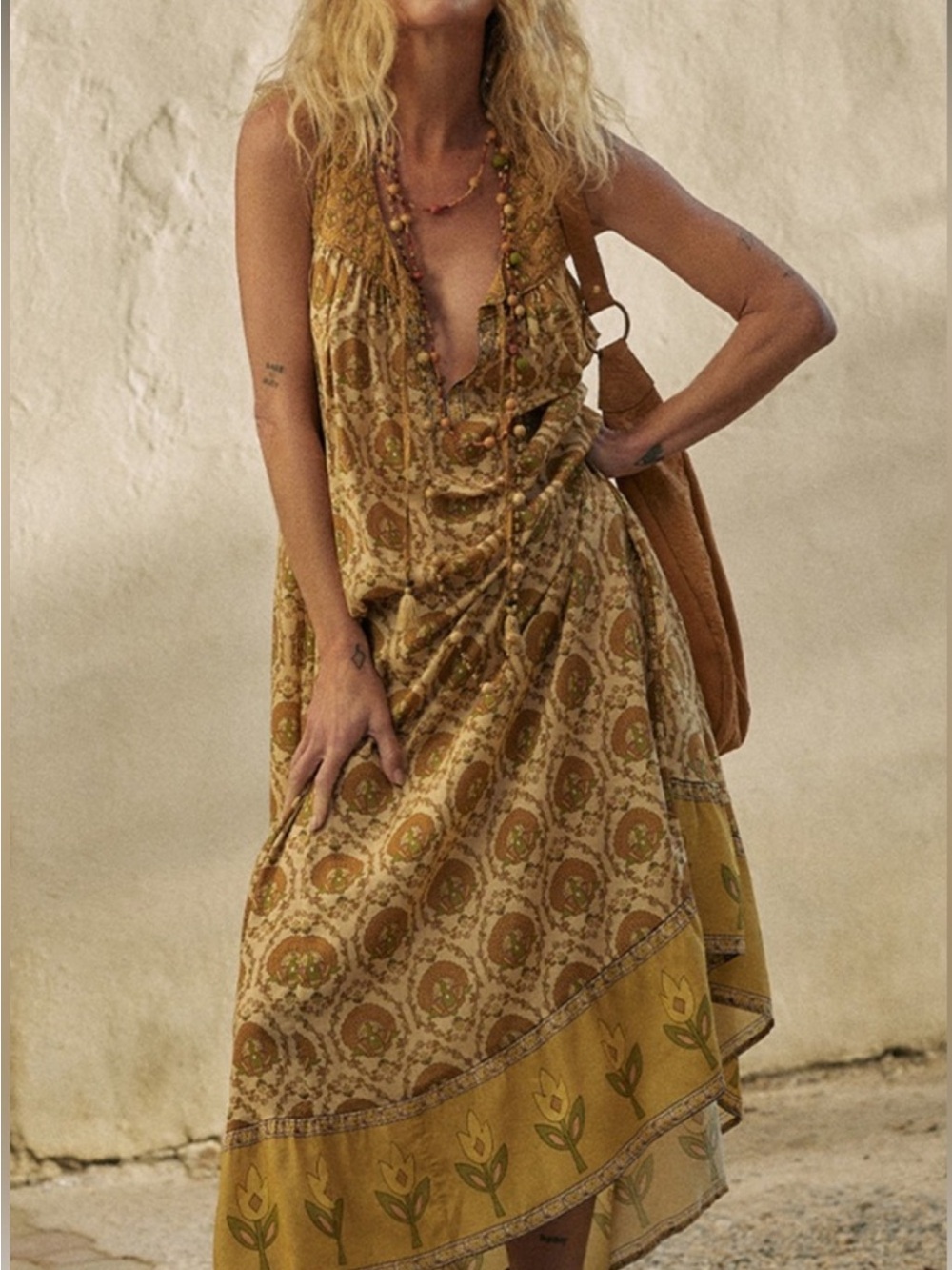 Spell Chateau sleeveless maxi XL
